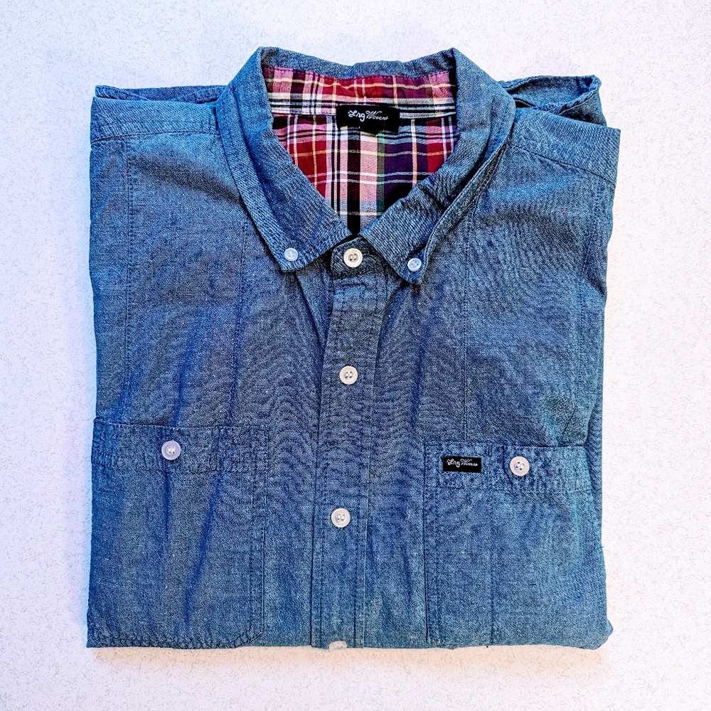 Denim work shirt